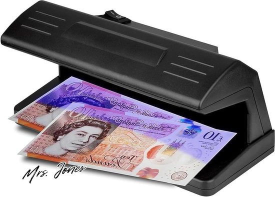 Madame Jones Détecteur de contrefaçon de billets de banque Contrôle de détection ultraviolette Tube de lumière ultraviolette super brillant 4W Fonction UV Marqueur fluorescent Mot-clé plus long Mot-clé plus long .