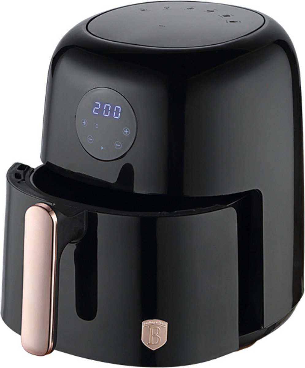 Berlinger Haus Airfryer BH9670 – 3.2L – Black Rose Gold – Gezond en Stijlvol Koken