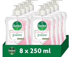 Dettol Handzeep Hypoallergenic 250ml - 8 stuks - Voordeelverpakking