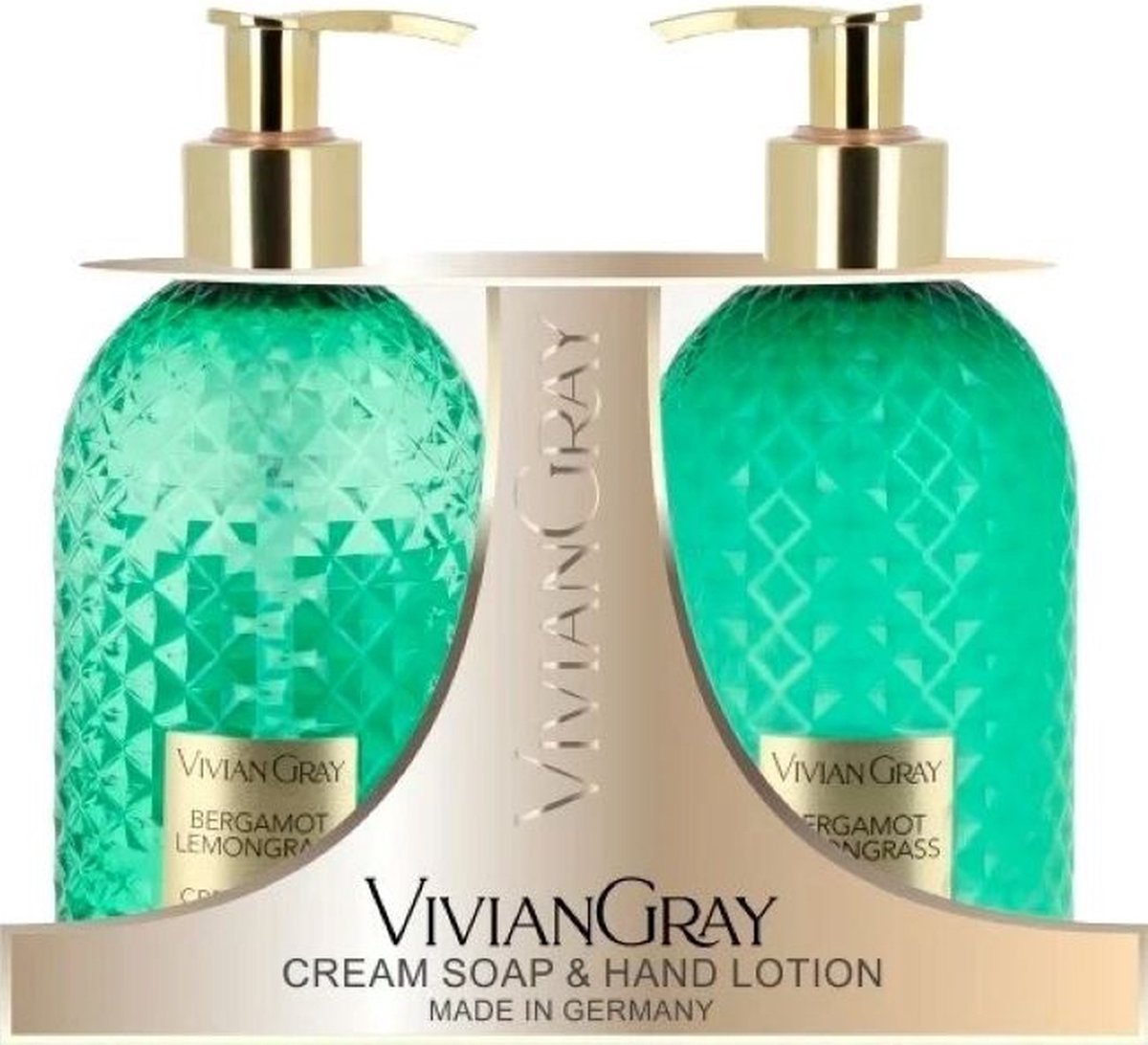 Gemstone Green set creme zeep/handlotion 2x300ml
