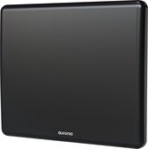 Auronic Convectorkachel - 1000 Watt - Elektrische Kachel - 3 Standen - Metalen Paneelverwarming - IP24 - Badkamer - Zwart