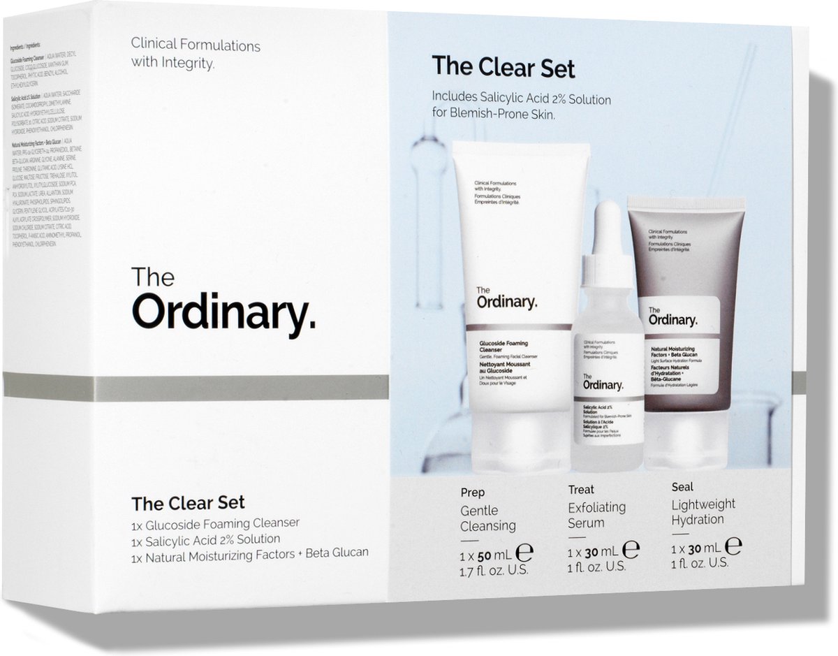 The Clear Set van The Ordinary — cadeau in Verzorging - foto 5
