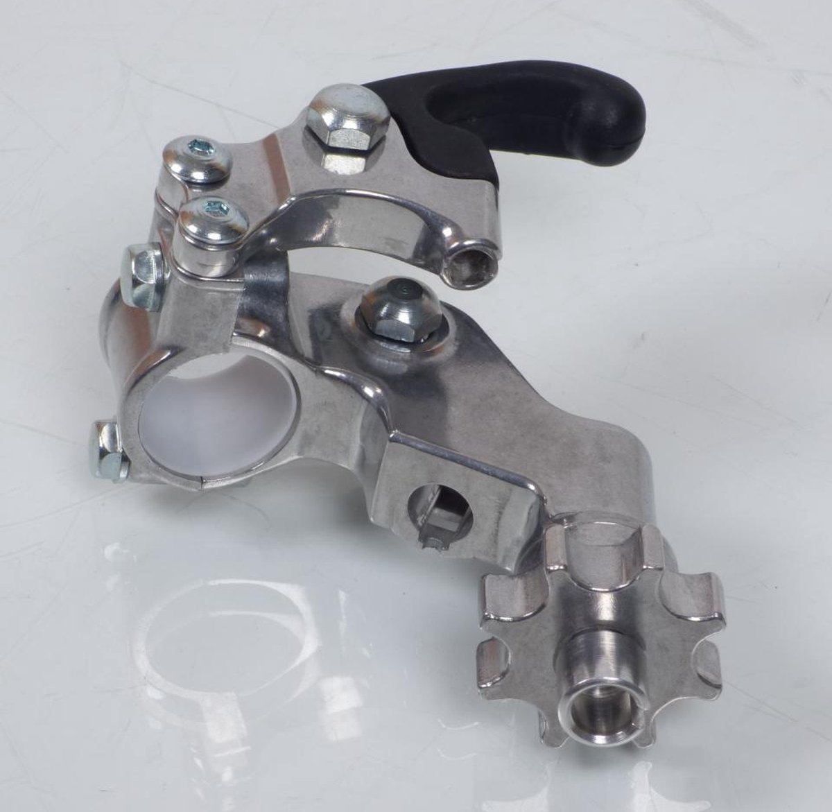 bihr linkerkap voor motor yamaha 250 wrf 2005 t/m 2017 l18-450 / gepolijst aluminium nieuw