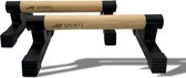 AJ-Sports Houten Parallettes III - Opdruksteunen - Dip bars - Push up Grips - Push up bar - Calisthenics - Fitness