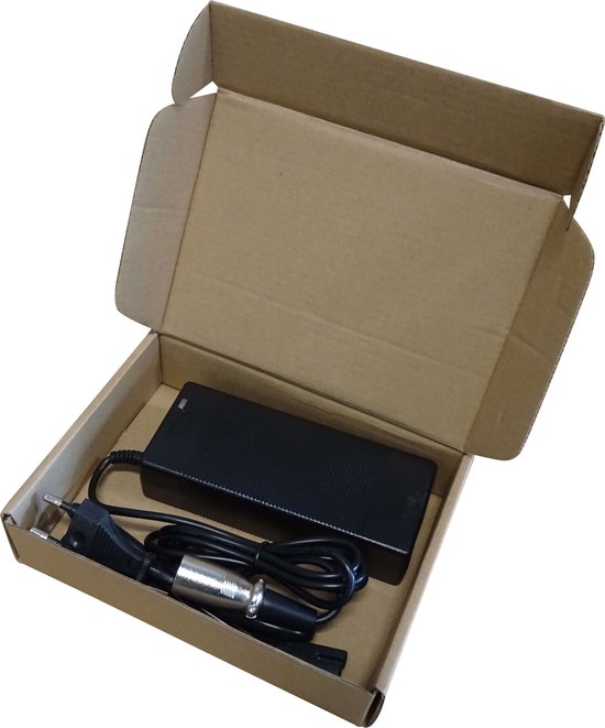 E-Bike oplader PMU4 voor Batavus, Sparta en Koga (4-Pin) 36V van TranzX — afbeelding 3