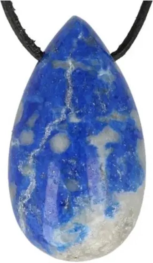 Pendentif en pierre tombée Lapis Lazuli AA percé - 2.5-3.5 - Gemme - L.