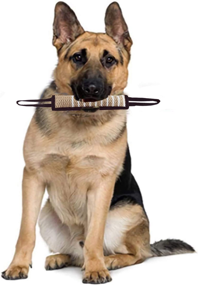 Interactief Hondenspeelgoed voor Training - Jute Bijt Kussen en Trek Speelgoed voor Honden