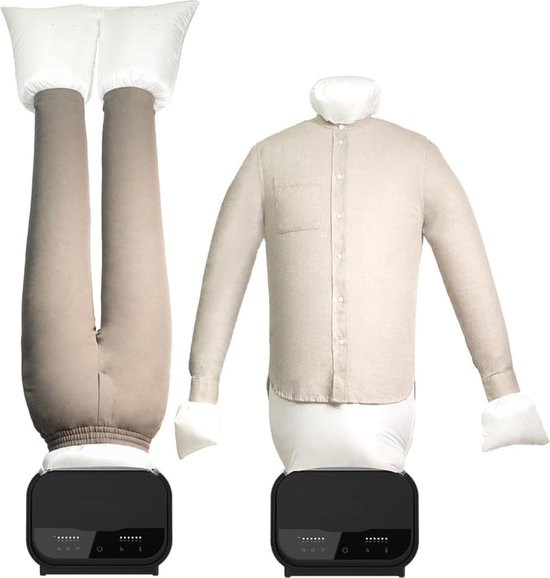 ALLGoods. Strijkpop – Strijkmachine Automatisch Drogen en Strijken – Wasdroger Voor Broeken en overhemden – Makkelijke Bediening