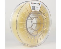 3D4Makers - PLA Filament - 1.75mm - 2300 gram - Transparent