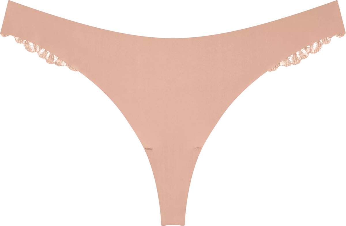 Triumph Pretty Micro String Dames Onderbroek - BEIGE -