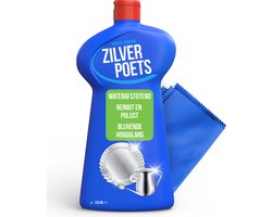 Vero Shine Nettoyant argent (225ml) - Nettoyant argent pour bijoux - Liquide à Nettoyant argent