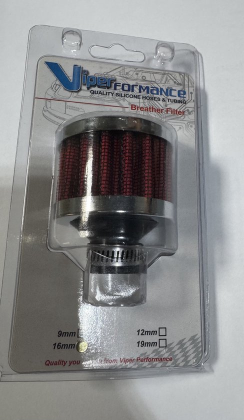 Reniflard / Carter Filtre connexion 16mm