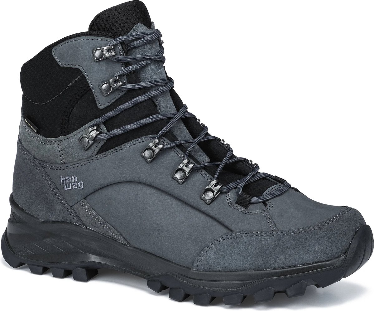 Hanwag Banks GTX Wandelschoenen Heren Asphalt 49.5 Marineblauw