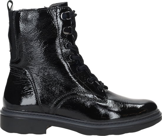 Tamaris Bottes à lacets à lacets Laque noir - Taille 37