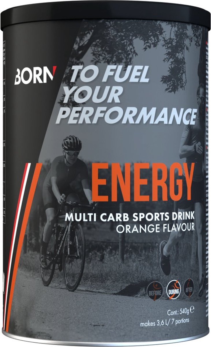 Goedkoopste Born | Energy Multi Carbo | Energy Drink | 70 Gram Carbs | |