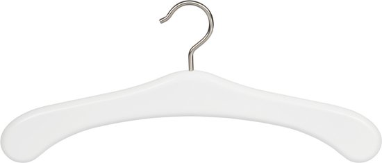 De Kledinghanger Gigant - 10 x Garderobehanger Eve / hartje kunststof
