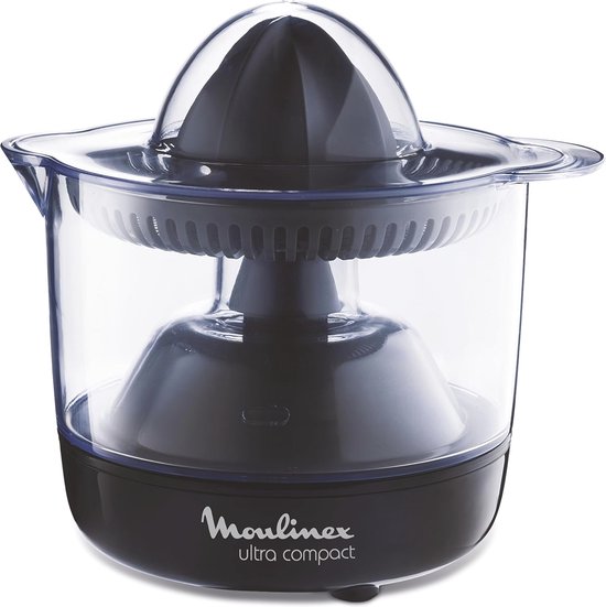 Ultra Compact Elektrische Sapcentrifuge - 450 ml Volume - Sinaasappelpers en Citruspers - Automatische In- en Uitschakeling - 25 W - Zwart citruspers — afbeelding 3