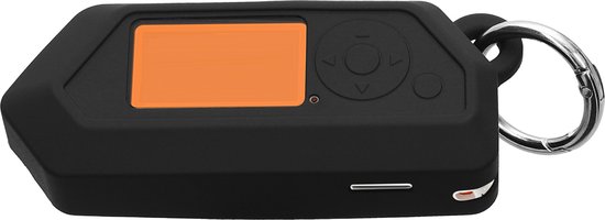 kwmobile siliconen bescherm hoesje geschikt voor Flipper Zero hoes - Zachte computer multitool case - Computer accessoires - In zwart