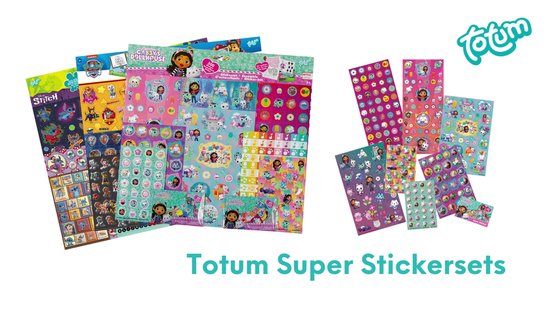 Autocollants Disney Stitch - Ensemble de super autocollants Totum XL 7 feuilles d'autocollants avec autocollants métalliques et laser de luxe