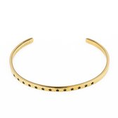 May Sparkle The Bangle Collection Stars Goudkleurige Armband MS10014