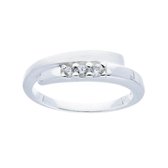 Silver Lining - Zilveren ring met steen