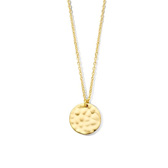 NKlaus 925 zilver geelgoud vergulde koningskettingen, 45 cm, 50 cm, 55 cm, 8-voudig gediamanteerd, 3,1 mm breed, een majestueuze collier voor koninklijke glans, Goud