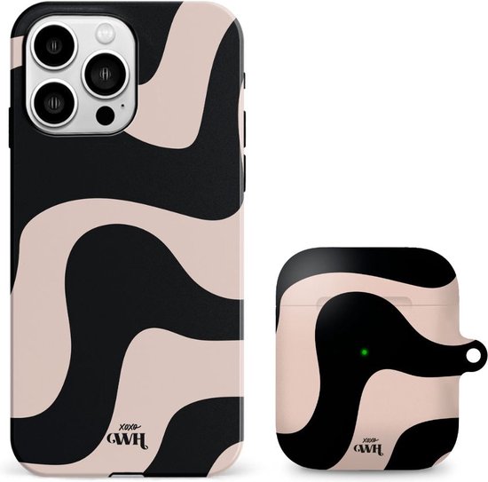 iPhone 16 Pro Max hoesje met AirPod...