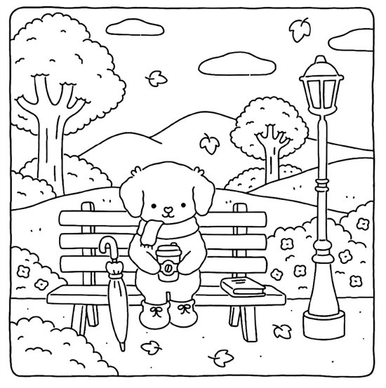 Fuzzy Hygge Coco Wyo - Coloring Book - Colortok - Kleurboek voor ...