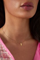Ketting Amsterdam Huis - Grachtenpand - Dames en Heren - Goudkleurig - Stainless Steel