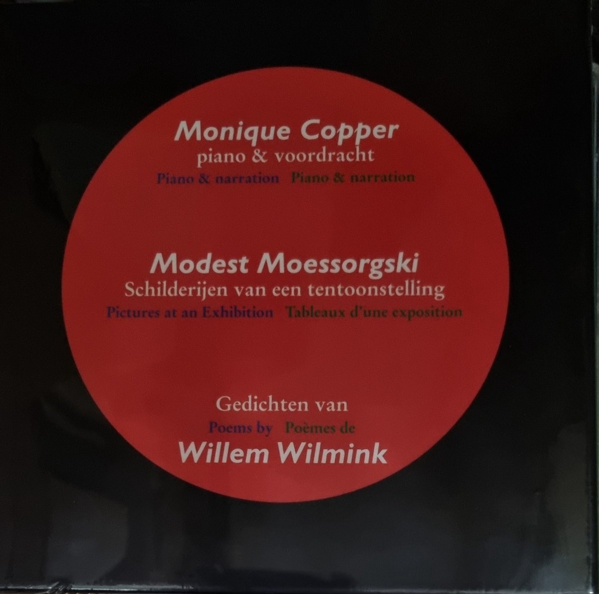 Moessorgski: Schilderijen van een Tentoonstelling - Monique Copper, piano & voordracht