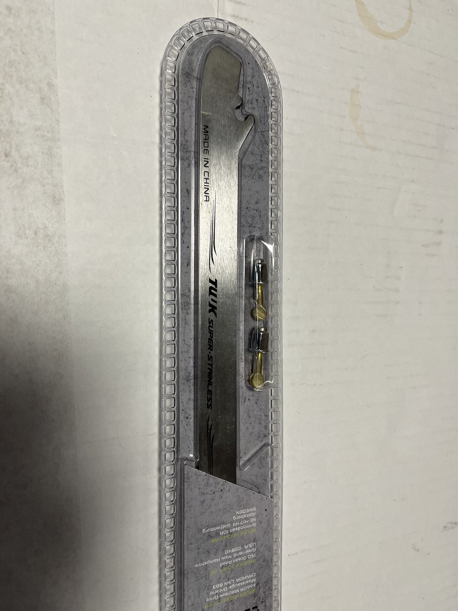Goalie schaatsijzer 4 MM 05 One 80/60 Bauer Vertex