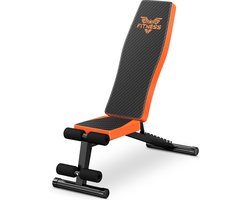 Halterbank Verstelbaar en Inklapbaar -300KG/660LB Opvouwbare en snelle Trainingsbank - voor thuis, sportschool - Zwart