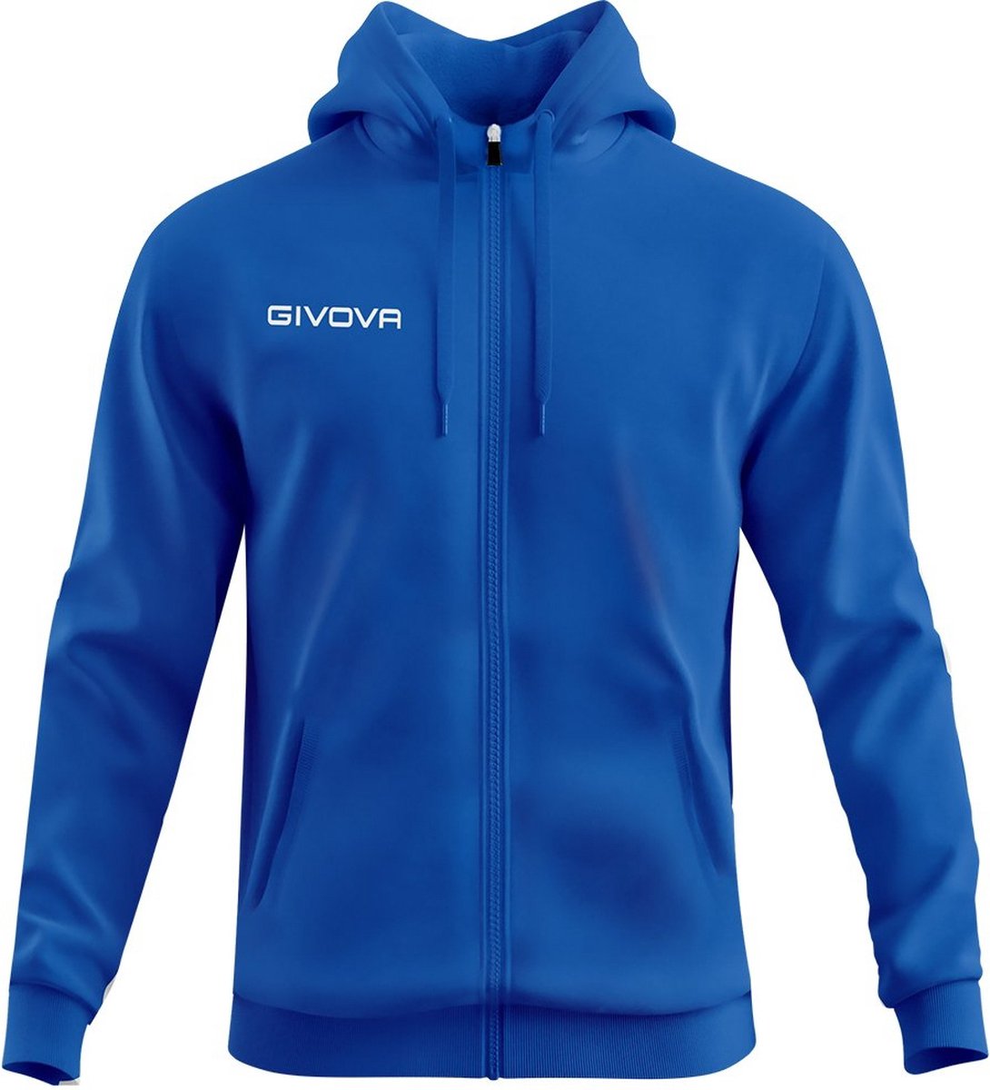 Givova 500 Sweatshirt Met Rits Blauw XL Man