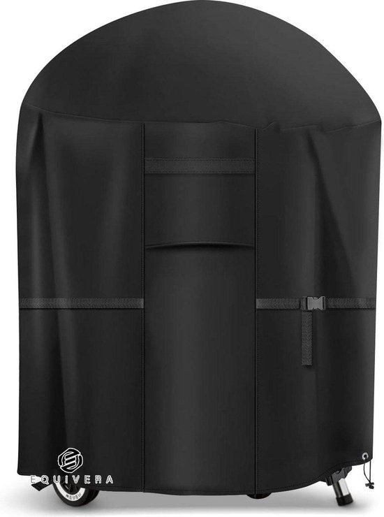 Tuinmeubelhoezen, rechthoekige/vierkante tuinmeubelhoezen, scheurbestendige 420D Oxford-stof, waterdichte terrastafelhoezen voor buiten, anti-UV, tafelhoes voor buiten, 110 x 110 x 75 cm