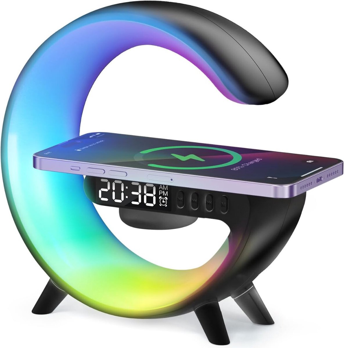 Lexium Wake-Up Light - Bed Sfeerlamp - Digitale Wekker - Lichtwekker - Wake up light wekker - Wake-up lights