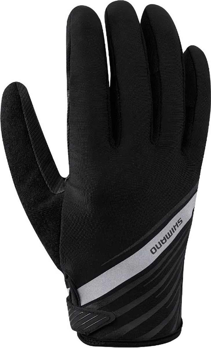 Shimano Lange Fietshandschoenen Zwart Heren-XXL