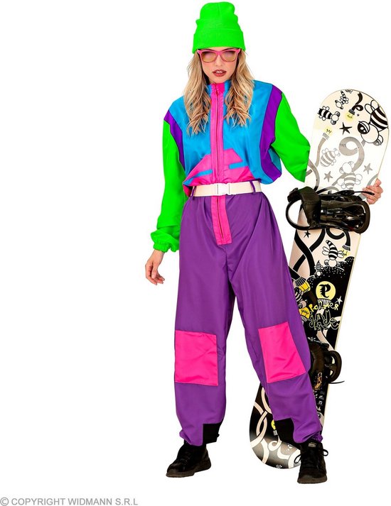 Fout skipak Dames (Paars/Blauw/Groen)
