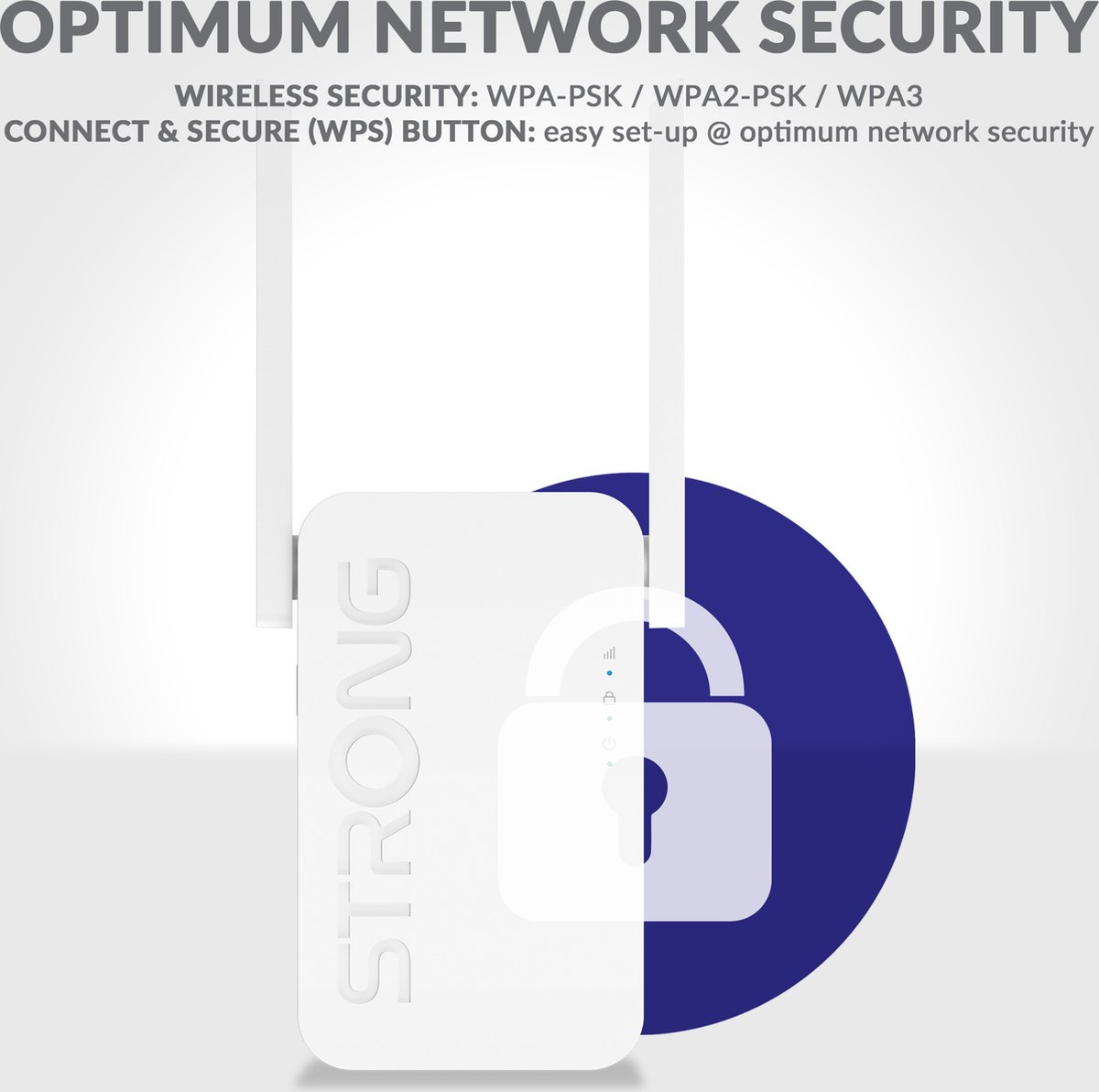 STRONG WiFi Versterker Repeater 6 AX3000 Mbps - Access point - afbeelding 3