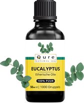 Eucalyptus Etherische Olie 50ml | 100% Puur & Onbewerkt | Bergamot Essentiële Olie voor Aromatherapie | Essential Eucalyptus Oil