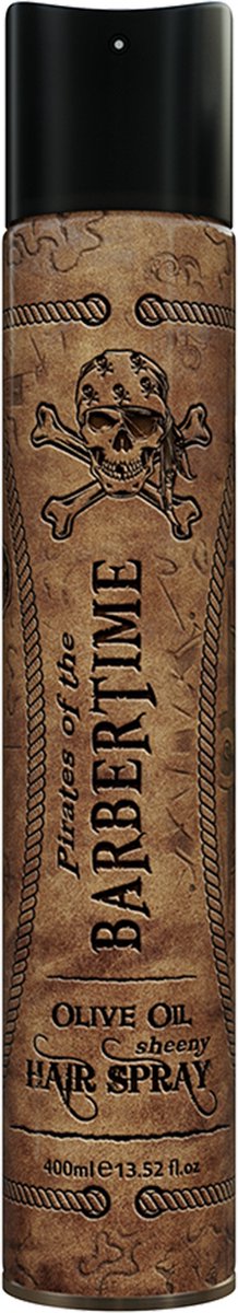 Barbertime Hairspray Shine Olive Oil 400ml