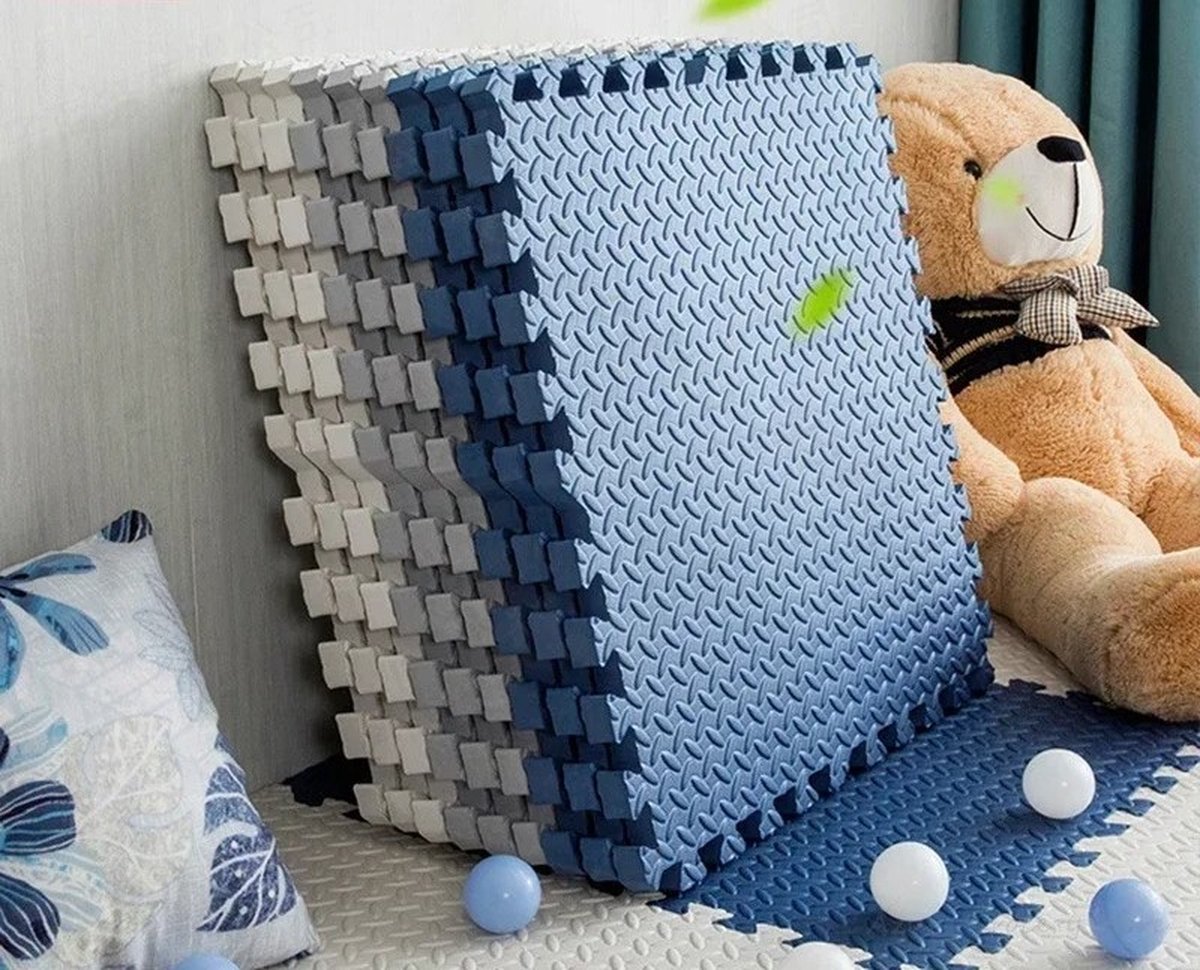 Foam Baby speelmat, opvouwbare baby speelmat, 120 x 120 cm extra grote