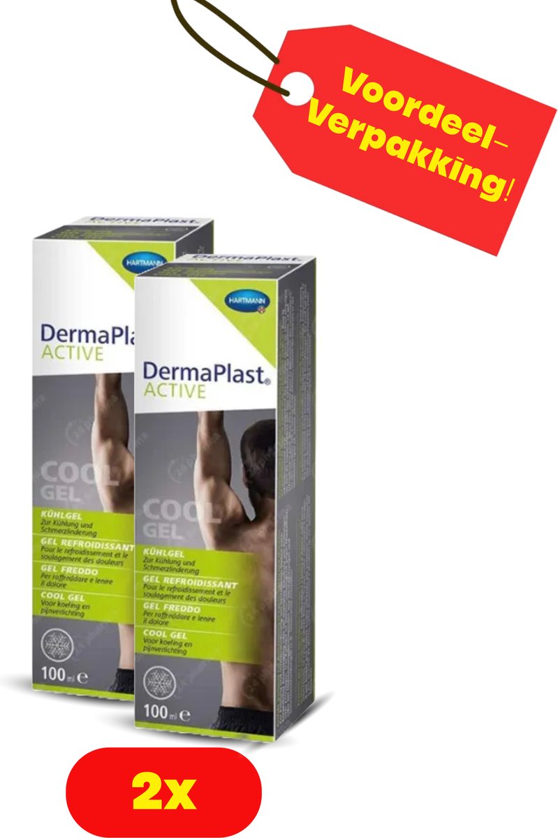 Goedkoopste 2 x Dermaplast Cool Gel 100 ml - Voordeelverpakking!
