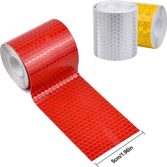 Unique Bargains Ruban Réfléchissant, Ruban Adhésif Étanche 2'x10 Pieds Avertissement de Sécurité, Rouge 2 Rouleaux Unique Bargains Ruban Réfléchissant, Ruban Adhésif Étanche 2'x10 Pieds Avertissement de Sécurité, Rouge 2 Rouleaux