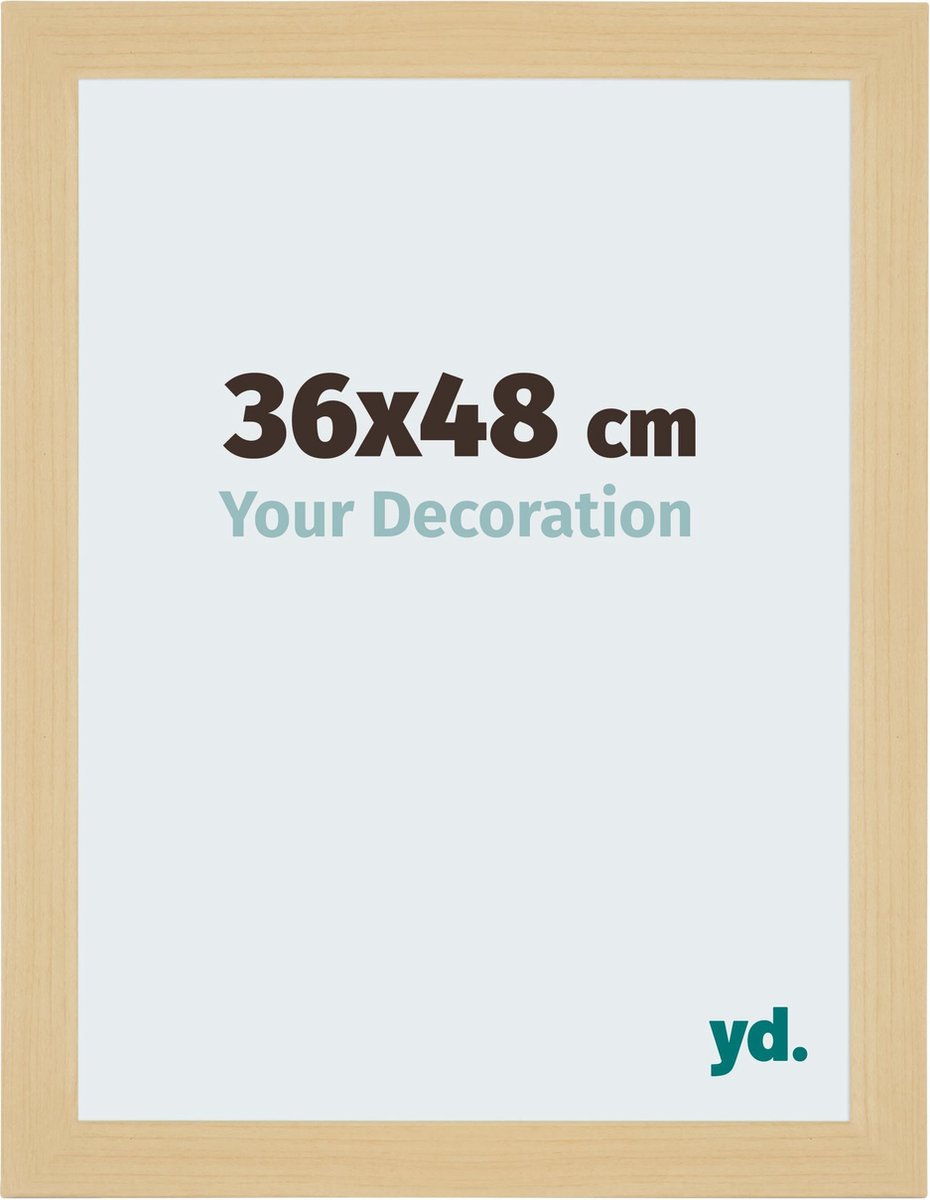 Your Decoration - Fotolijst 36x48 cm - MDF - Ahorn Decor - Mura