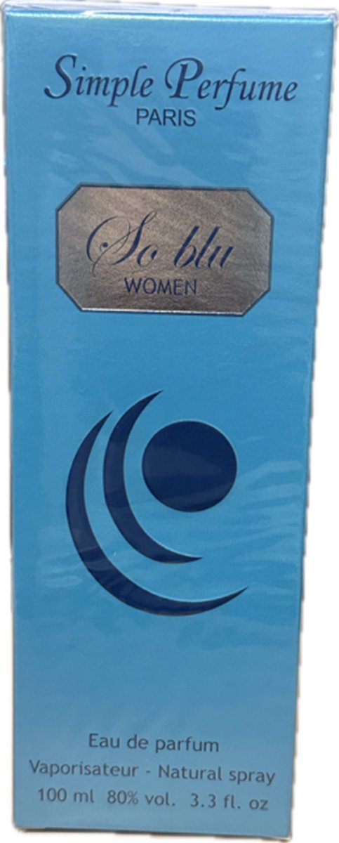 Goedkoopste So-Blu Eau de Parfum Vrouwen 100ml