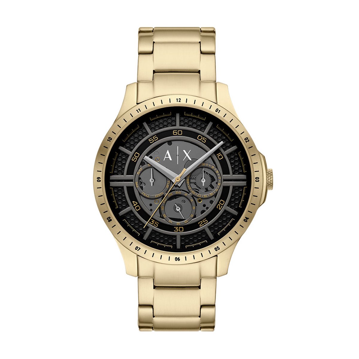 Armani Exchange Heren Horloge - Goudkleurig