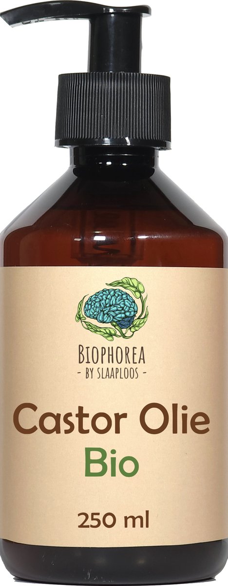 Goedkoopste Slaaploos Castor olie - 250ml - 100 Puur Biologisch Koudgeperst -Wonderolie voor Huid, Haar en Wimpers - Biophorea Castorolie - Basisolie voor etherische oliën - Ricinusolie