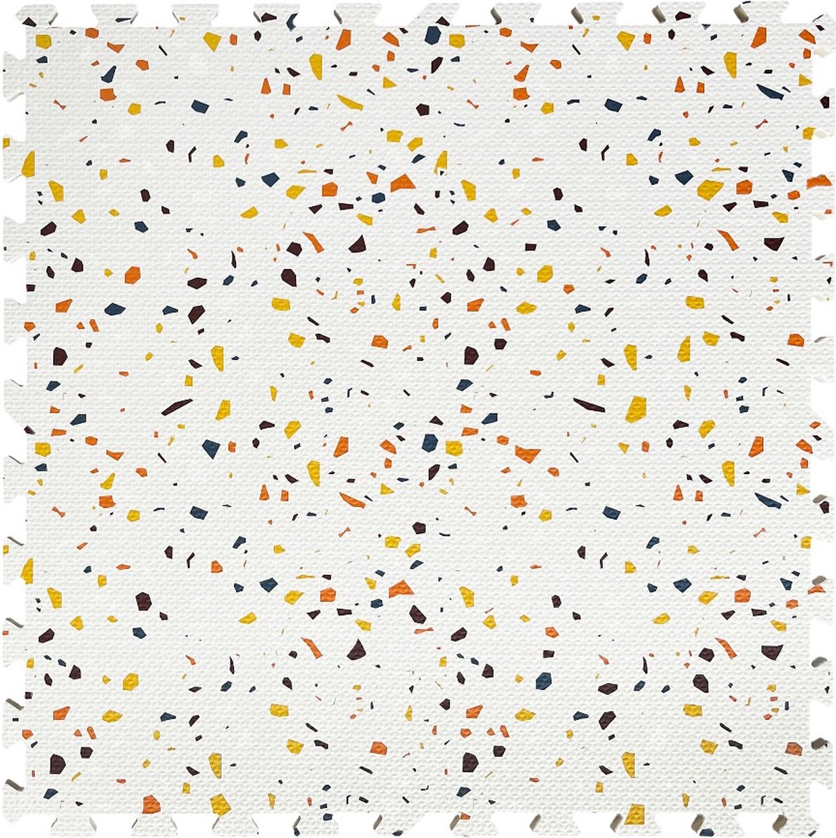 NilaFee™ - Speelkleed - Speelmat - Puzzelmat - Baby - Foam - 120 x 180 cm - Uitbreidbaar - Yoga mat - Fitnessmat - Vloerbeschermer - Orange Terrazzo — afbeelding 8