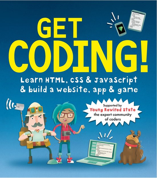 Get Coding! Learn HTML, CSS, and JavaScript and Build a Webs ... - cover
