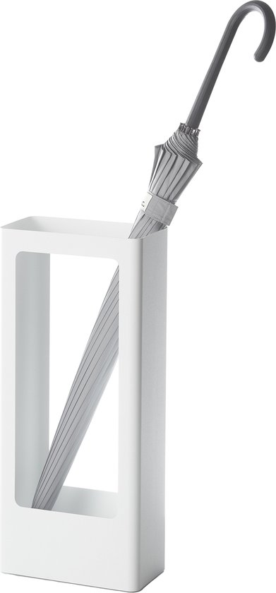Yamazaki - Porte-parapluies Tower Slim - blanc